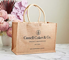 Cassell Coker & Co Jute Eco Bag